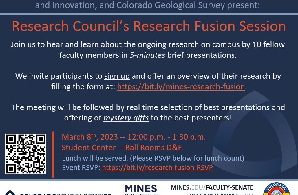 Research Council’s Research Fusion Session