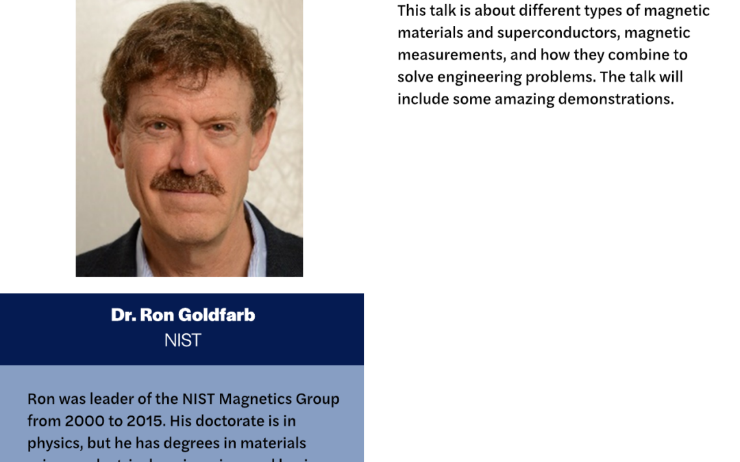 MME Ansell Seminar Series – Dr. Ron Goldfarb