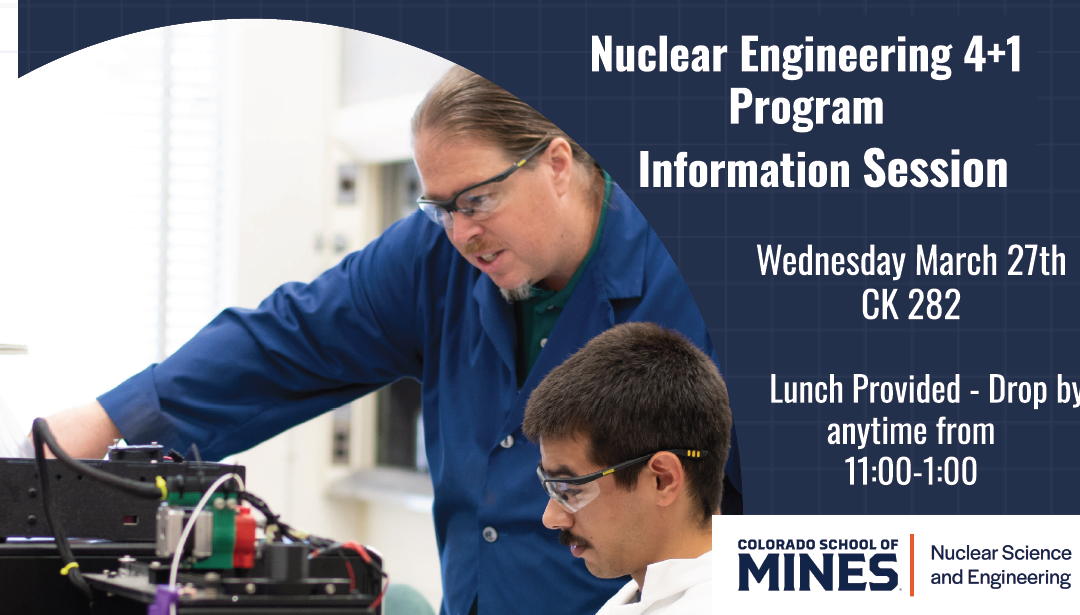 Nuclear Science 4+1 Program Information Session