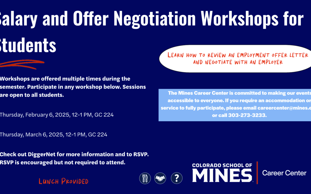 Offer and Salary Negotiation Workshop for Students